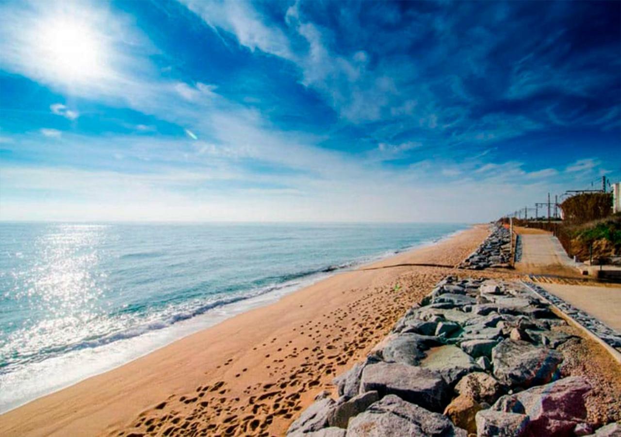 Precioso Apartamento En La Playa Barcelona Cabrera de Mar Eksteriør billede